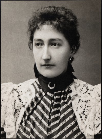 Portrait of Princess Clementine of Belgium by French Photographer